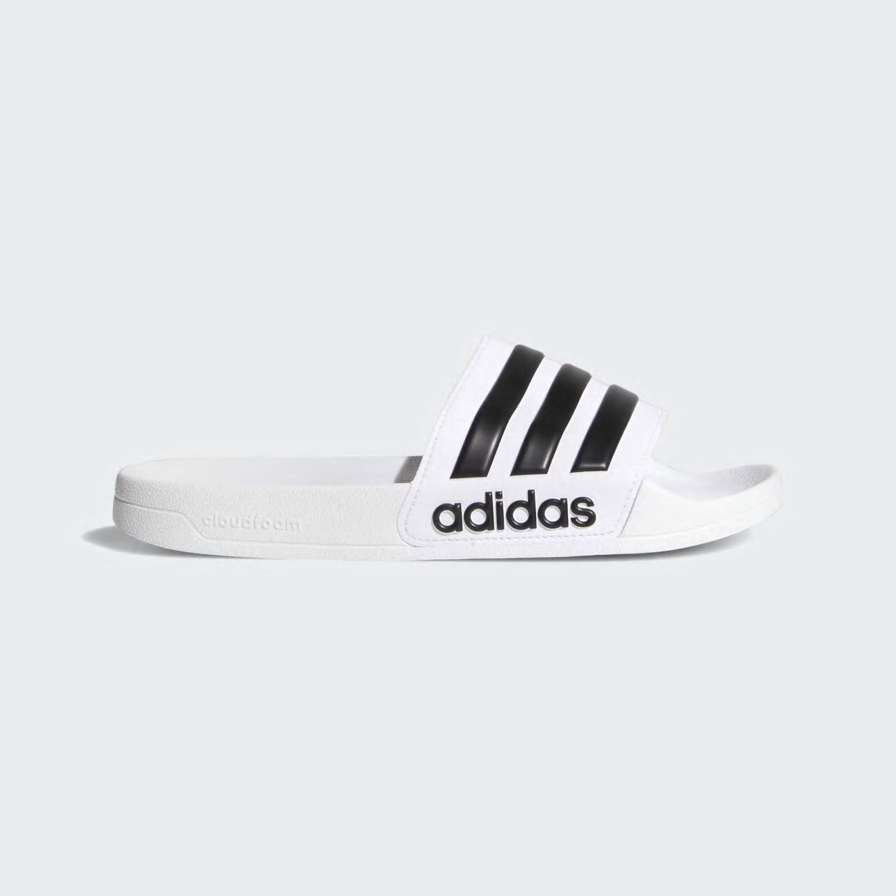 Adidas Adilette Cloudfoam Férfi Akciós Cipők - Fehér [D32559]